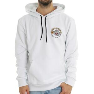 FELPA STAMPATA BIANCO